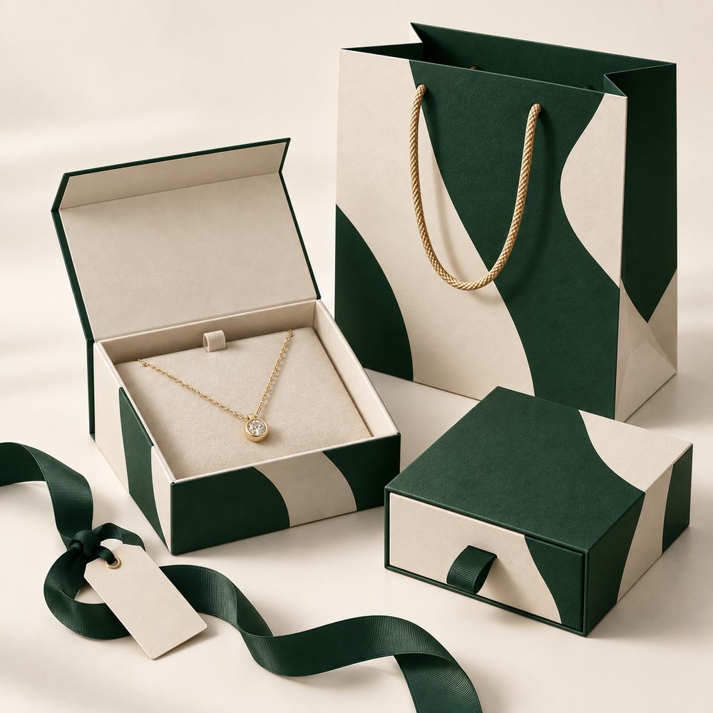 Packaging we build for jewellery