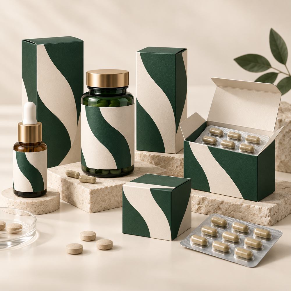 Packaging we build for pharma & nutraceuticals