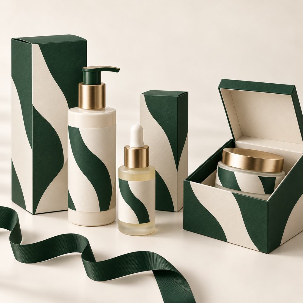 Packaging we build for skincare