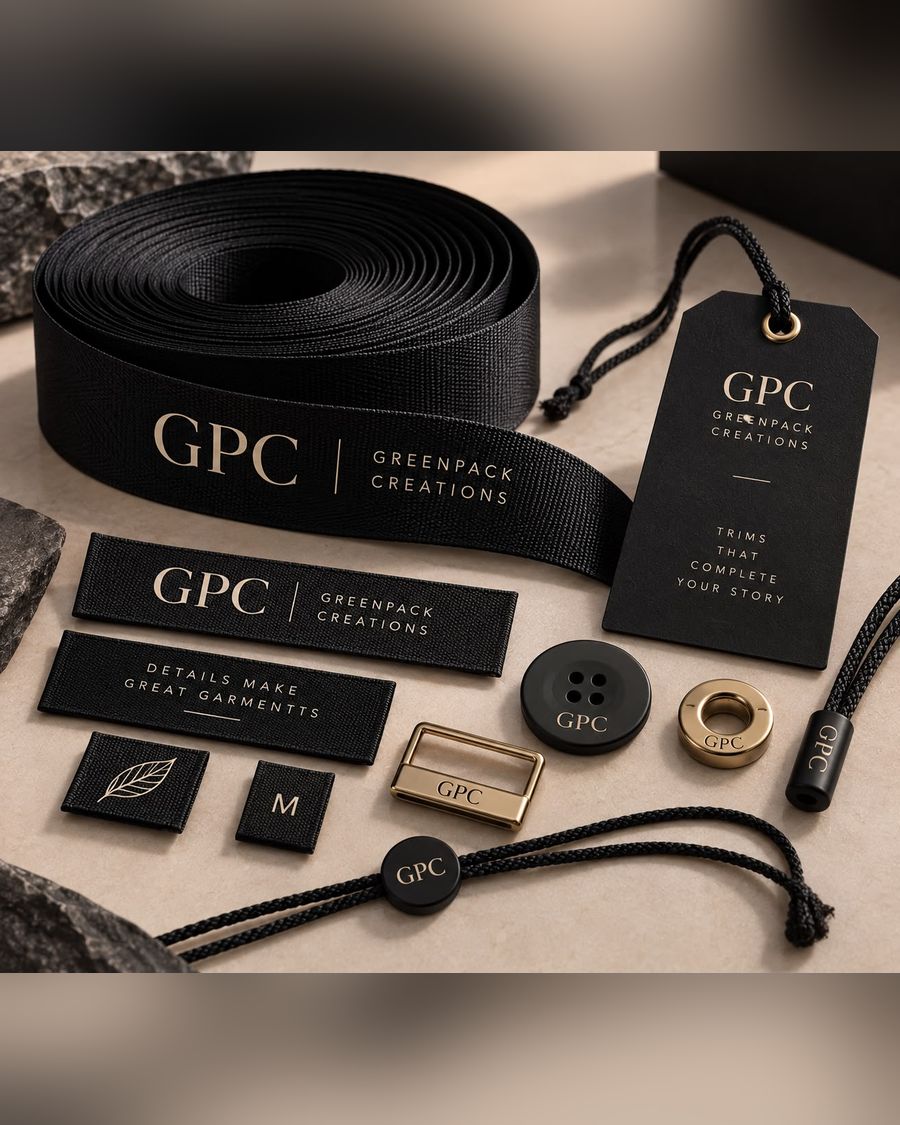 Printed ribbons, woven labels and branded tapes