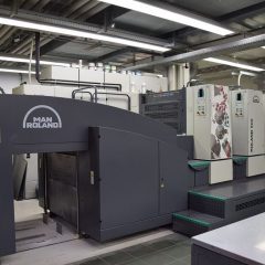 Offset press printer